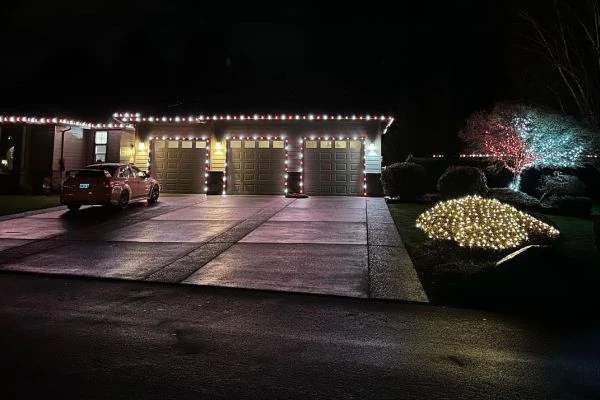 Christmas lighting by MCA