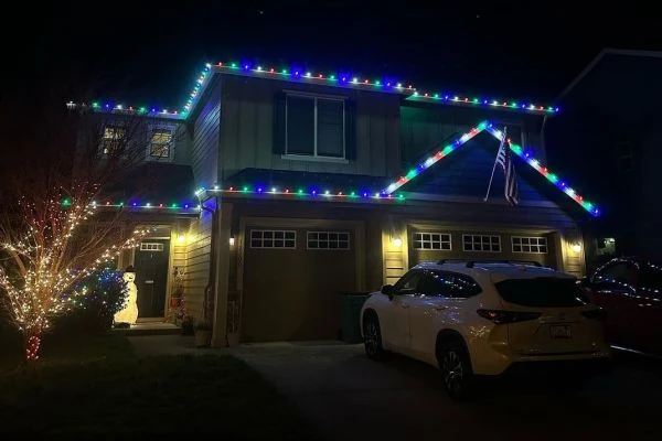 Christmas lighting by MCA