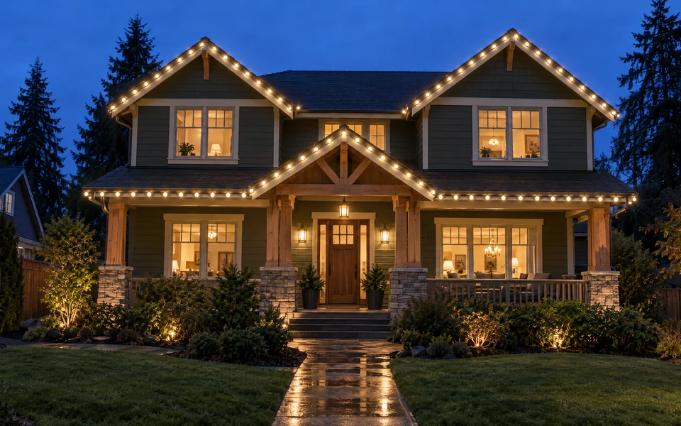 Illustrative warm white lighting choice